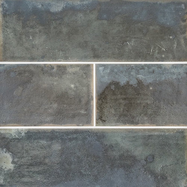 Jeffrey Court Reina Sky Blue 4 in. x 12 in. Gloss Subway Ceramic Wall Tile (10.98 Sq. Ft. / Case)