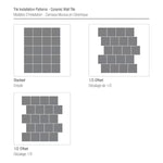 Load image into Gallery viewer, Anatolia 5-inch x 5-inch Moroccan Cotton Glossy Pressed Ceramic Wall Tile
