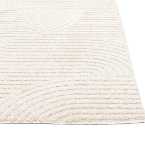 Tapis d'intérieur StyleWell Catalone Cream Arches 7 pi 10 po x 9 pi 10 po