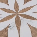 Load image into Gallery viewer, Merola Tile Llama Flower Loire Noce 8-5/8-inch x 9-7/8-inch Porcelain Floor and Wall Tile (11.5 sq. ft./Case)
