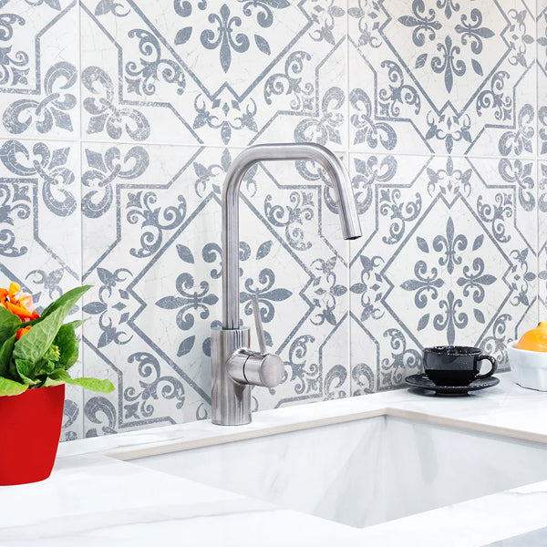 Merola Tile Atlantic Azul 17-5/8-inch x 17-5/8-inch Ceramic Floor and Wall Tile (15.33 sq. ft./Case)