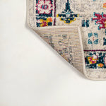Charger l&#39;image dans la visionneuse de galerie, Tapis persan bohème moderne à motif floral beige/multicolore JONATHAN Y 4 pi x 6 pi
