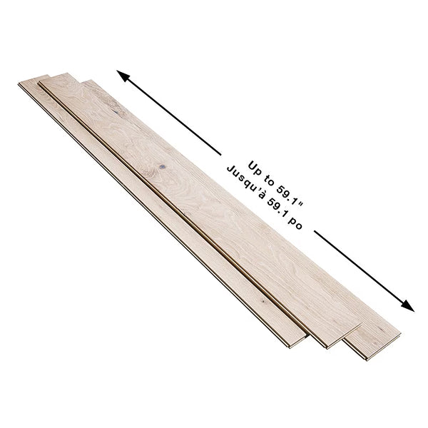 Malibu Wide Plank French Oak Doran solid hardwood flooring with matte finish