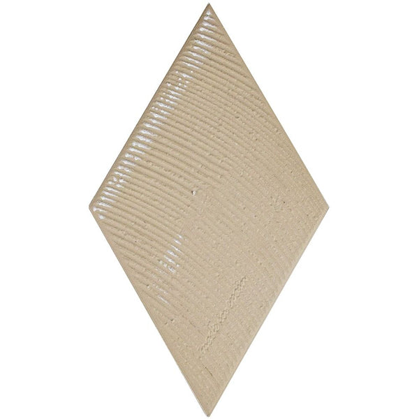 Merola Tile Rhombus Dark Grey 5-1/2-inch x 9-1/2-inch Semi-Gloss Porcelain Floor and Wall Tile (11.68 sq. ft. / case)