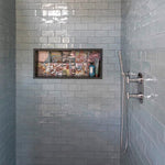 Load image into Gallery viewer, Merola Tile Chester Acqua 3 inch x 6 inch Ceramic Wall Tile – 5.72 sq. ft. per Case, Glossy Smooth Finish