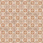 Load image into Gallery viewer, Merola Tile Costa Arena Decor Fleur 7.75 inch x 7.75 inch Ceramic Floor and Wall Tile – 11.11 sq ft per Case, Rustic Floral Stone Look Matte Finish Indoor Tile