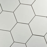 Charger l'image dans la visionneuse de galerie, Merola Hexatile Matte Blanco Porcelain Tile 0.37 inch Thick 7 inch x 8 inch 7.67 sq. ft./case Matte Hexagon
