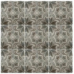 Load image into Gallery viewer, Merola Tile Costa Cendra Decor Dahlia 7-3/4 inch x 7-3/4 inch Ceramic Floor and Wall Tile – 11.11 sq. ft. per Case, Glazed Textured Finish