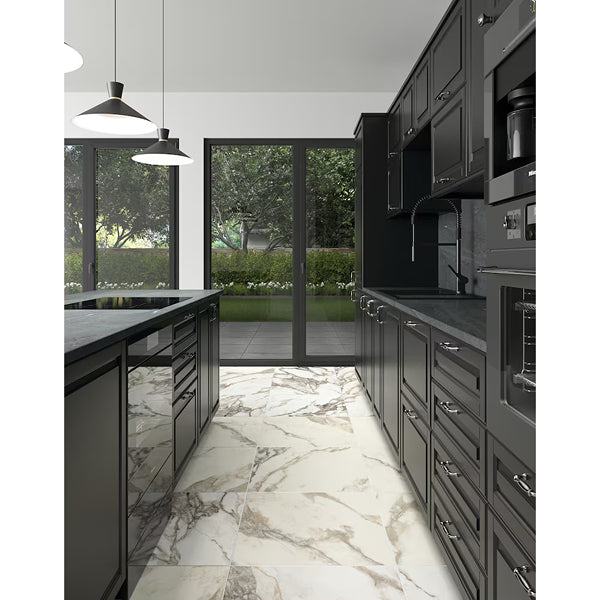 Marazzi EpicClean Hollendale Diamond 24 in. x 24 in. Glazed Porcelain Floor & Wall Tile