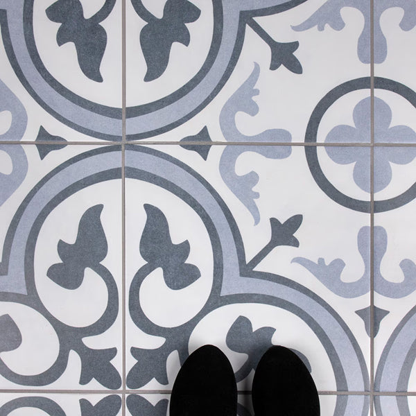 Merola Tile Amberes Azul II 13 in. x 13 in. Ceramic Floor and Wall Tile (15.85 Sq. Ft. / Case)