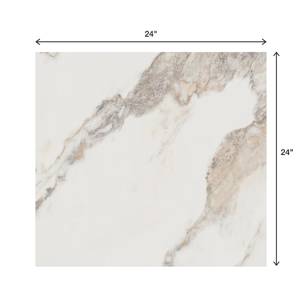 Marazzi EpicClean Hollendale Diamond 24 in. x 24 in. Glazed Porcelain Floor & Wall Tile