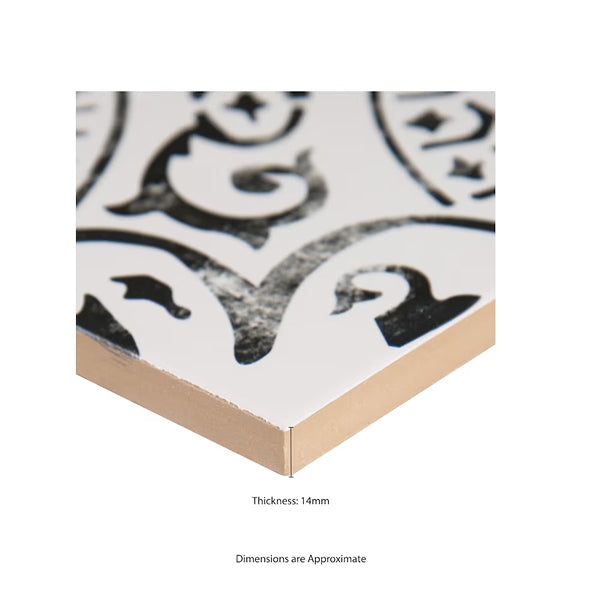 MSI Paloma Encaustic 8 in. x 8 in. Glazed Porcelain Tile (5.16 sq.ft./Case)