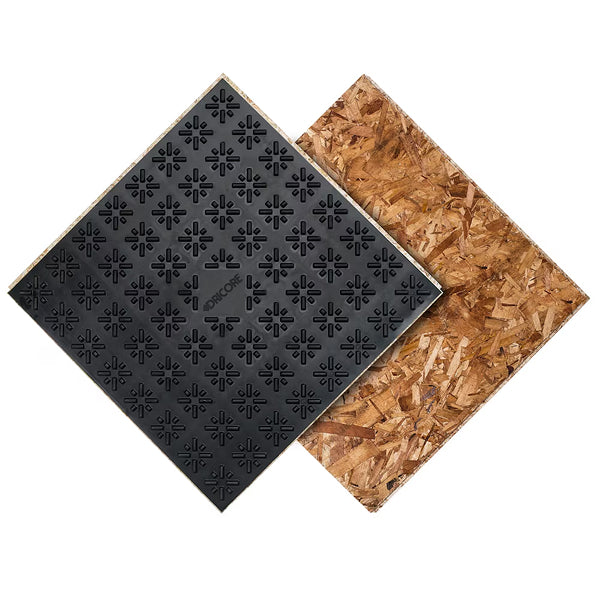 Panneau de membrane de sous-plancher Dricore 23,25 po x 23,25 po