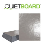 Load image into Gallery viewer, QUIETBOARD 90 sq. ft. 2 ft x 3 ft x 6 mm Sound Control Recycled Fiber Underlayment Sheets

