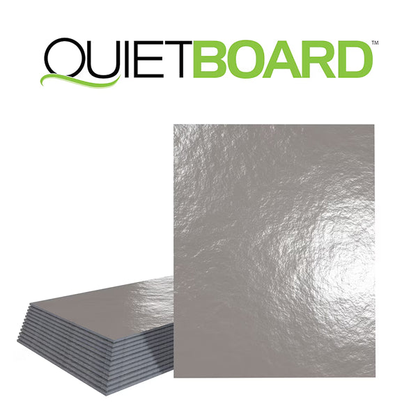 QUIETBOARD 90 sq. ft. 2 ft x 3 ft x 6 mm Sound Control Recycled Fiber Underlayment Sheets