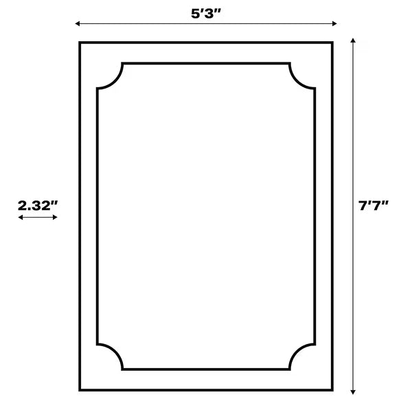 Tapis moderne à damier géométrique JONATHAN Y Thea, blanc/crème, 1,5 m x 2,4 m
