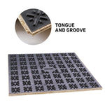 Charger l&#39;image dans la visionneuse de galerie, Panneau de membrane de sous-plancher Dricore 23,25 po x 23,25 po
