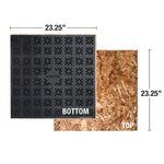 Charger l&#39;image dans la visionneuse de galerie, Panneau de membrane de sous-plancher Dricore 23,25 po x 23,25 po
