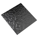 Load image into Gallery viewer, Merola Tile Triplex Valverde Black 7-3/4 in. x 7-3/4 in. Ceramic Wall Tile (11.11 sq. ft./Case)
