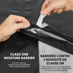 Load image into Gallery viewer, Roberts Moisture Barricade 6 mil Polyethylene Film for Vinyl, Laminate, SPC, Engineered Wood, 120 sq. ft. Roll
