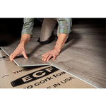 Load image into Gallery viewer, Eco Cork Foam 100 sq. ft. 40 in. x 30 ft. x 3.2 mm Waterproof Premium Plus 10-in-1 Underlayment – Vinyl Plank, Laminate, Engineered Wood

