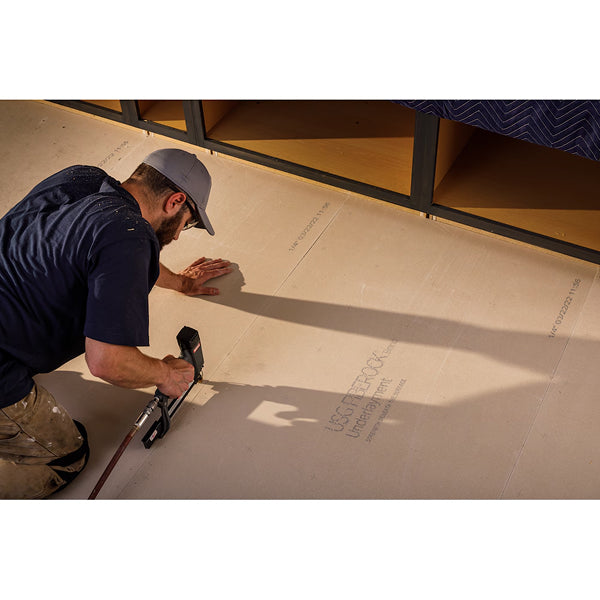 CGC FIBEROCK 1/4 in. x 3 ft. x 5 ft. Water-Resistant Underlayment Panel