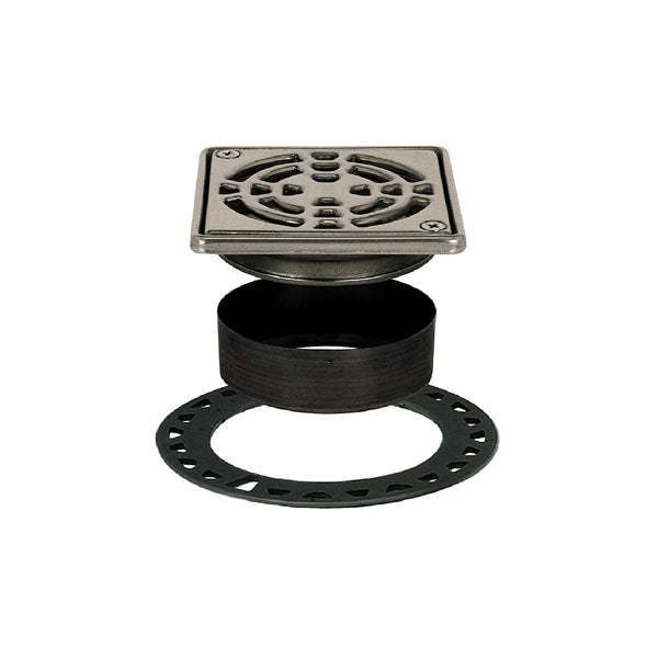Schluter Kerdi-Drain 4-inch Stainless Steel Drain Grate