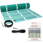 Load image into Gallery viewer, WarmlyYours TempZone Easy Mat – 2 ft. x 4 ft. 120V Radiant Floor Heating for Tile, Stone &amp; LVT (8 sq. ft.)
