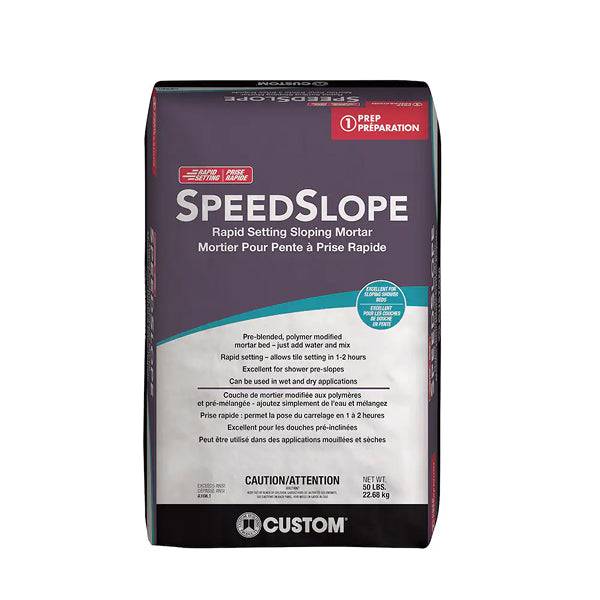 Custom Building Products SpeedSlope 50 lb. Rapid Setting Sloping Mortar