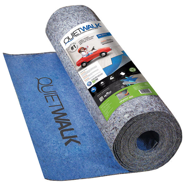 QuietWalk 360 Sq. Ft. Premium Sound and Moisture Barrier Underlayment for Laminate & Engineered Floors