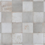 Load image into Gallery viewer, Merola Tile Kings Clay Checker Silver Ceramic Floor and Wall Tile 0.37 inch Thick 17.63 inch Wide 10.95 sq. ft. per Case – Low Sheen Vintage Finish