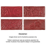 Load image into Gallery viewer, Merola Tile Antic Feelings Red Moon 3 inch x 6 inch Ceramic Wall Tile – 4 sq.ft./case Glossy Patterned Finish