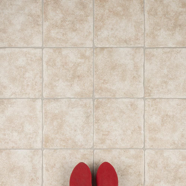 Merola Tile Costa Arena Ceramic Floor and Wall Tile 7.75 inch Width 7.75 inch Length 11.11 sq ft/case Matte Textured Finish