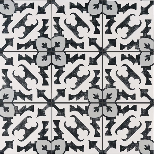 MSI Stone ULC Brina Porcelain Tile 0.35 inch Thickness 8 inch Width 5.16 sq. ft. Coverage Matte Patterned Floor and Wall Tile