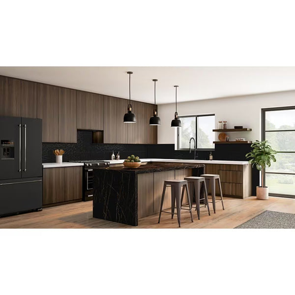 Merola Tile Chester Nero Ceramic Wall Tile 0.35 inch Thick 3 inch Wide 5.72 sq ft/case Glossy Subway Finish