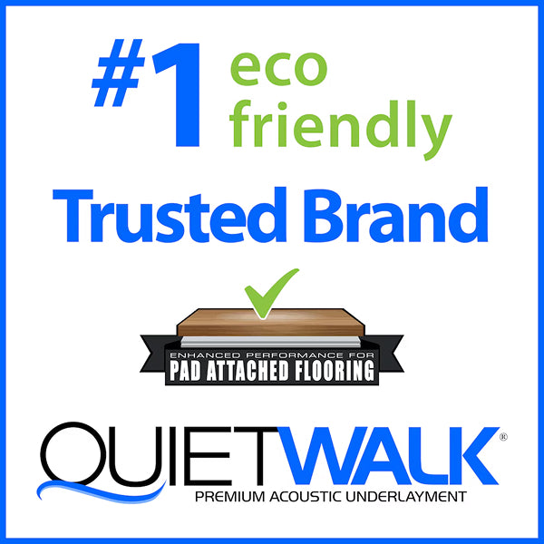 QuietWalk 360 Sq. Ft. Premium Sound and Moisture Barrier Underlayment for Laminate & Engineered Floors