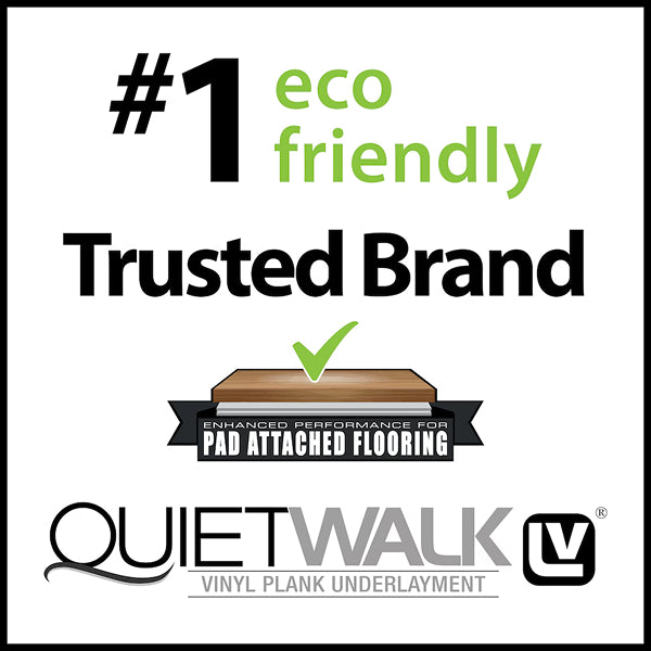 QuietWalk 360 Sq. Ft. Premium Sound & Moisture Barrier Underlayment for Luxury Vinyl Plank Flooring