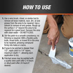 Charger l&#39;image dans la visionneuse de galerie, DAP Ready-Mixed Concrete Patch Grey 946 mL – Interior/Exterior Crack Filler
