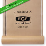 Load image into Gallery viewer, Eco Cork Foam 100 sq. ft. 40 in. x 30 ft. x 3.2 mm Waterproof Premium Plus 10-in-1 Underlayment – Vinyl Plank, Laminate, Engineered Wood
