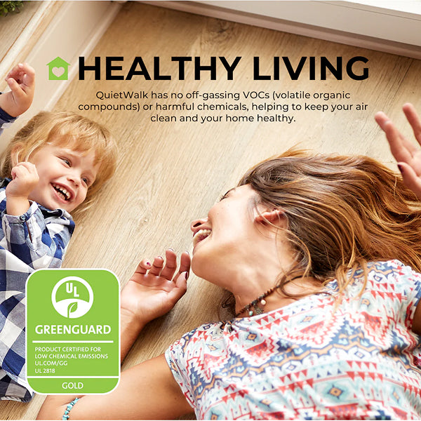 QuietWalk 360 Sq. Ft. Premium Sound and Moisture Barrier Underlayment for Laminate & Engineered Floors