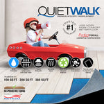 Load image into Gallery viewer, QuietWalk 360 Sq. Ft. Premium Sound and Moisture Barrier Underlayment for Laminate &amp; Engineered Floors
