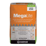 Load image into Gallery viewer, Custom Building Products MegaLite 30 lbs 100 SqFt. White Ultimate Crack Prevention LFT Mortar for Indoor/Outdoor Floor &amp; Wall

