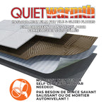 Load image into Gallery viewer, QuietWarmth 3 ft. x 5 ft. 120V Floor Heating Mat for Tile and Glue-Down Floors (15 sq. ft.)
