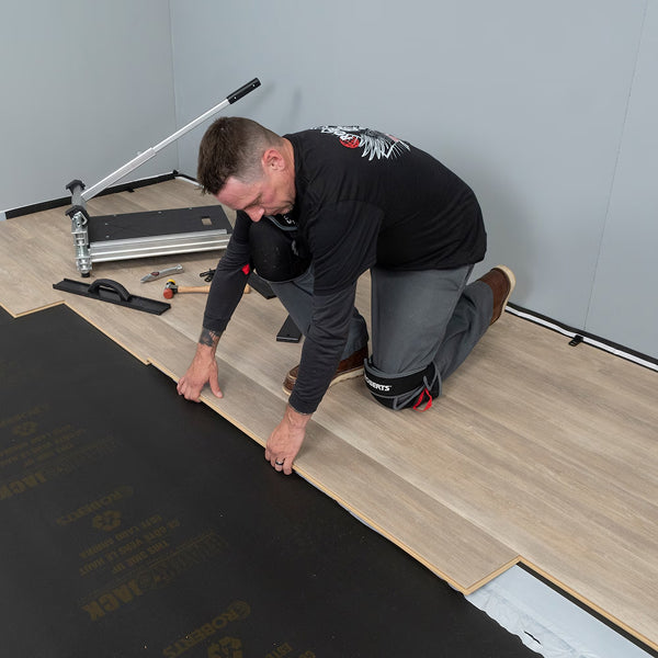 Roberts Black Jack 100 Sq. Ft. 2.5 mm Premium 2-in-1 Underlayment for Laminate & Wood Floors