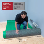 Load image into Gallery viewer, Roberts 3.67 ft. x 27.3 ft. Premium Felt Cushion Underlayment Roll
