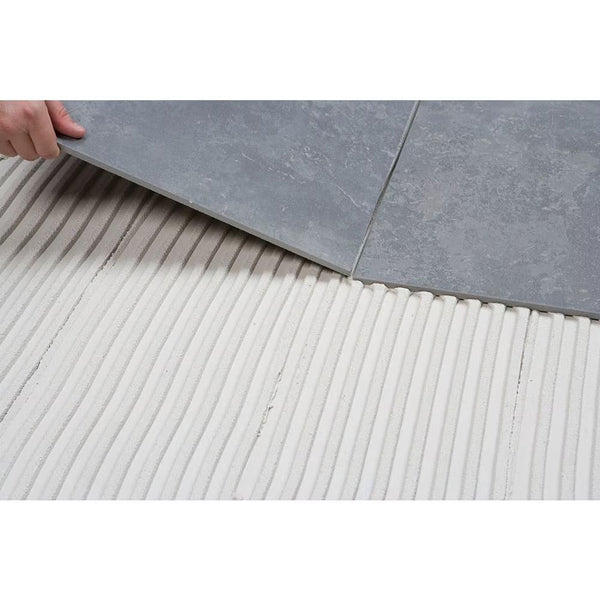 Custom VersaBond 50 lb. Grey Medium Bed Mortar for Large Format Indoor/Outdoor Tile and Stone