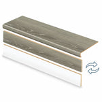 Load image into Gallery viewer, Cap A Tread 2.19-inch x 12.13-inch x 47-inch Stair Tread and Reversible Riser Kit, Color 3691
