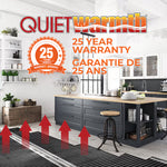 Load image into Gallery viewer, QuietWarmth 120V Floor Heating Mat – 3 ft. x 10 ft. for Laminate, Vinyl &amp; Floating Floors (30 sq. ft.)
