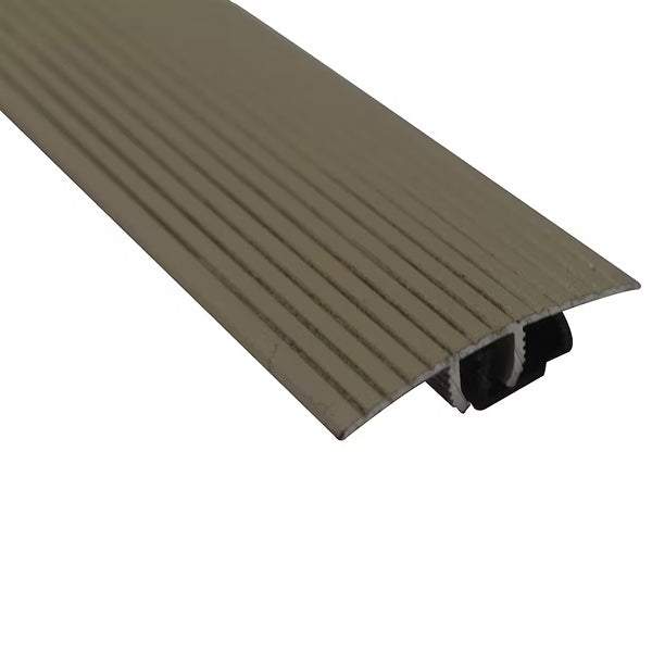 M-D Building Products Cinch Snaptrack T-Moulding - 1-1/2 inch X 36 inch - Beige
