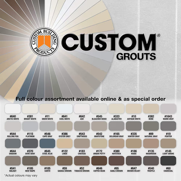 Custom Building Products Fusion Pro #60 Charcoal 1 Gal. Single Component Grout